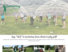 Tablet Screenshot of gatheringonthegreens.org